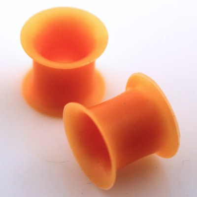 Tangerine Thin-Wall Silicone Tunnels