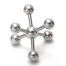 14g Stainless 6-Way Balls (2-Pack)