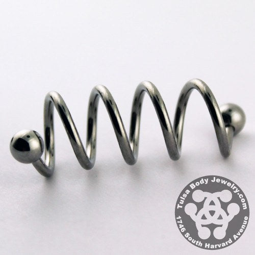 16g Quadruple Stainless Spiral Barbell