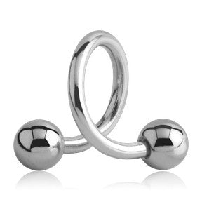 16g Stainless Spiral Barbell