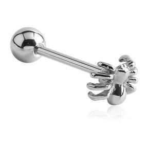 Spider Stainless Tongue Barbell