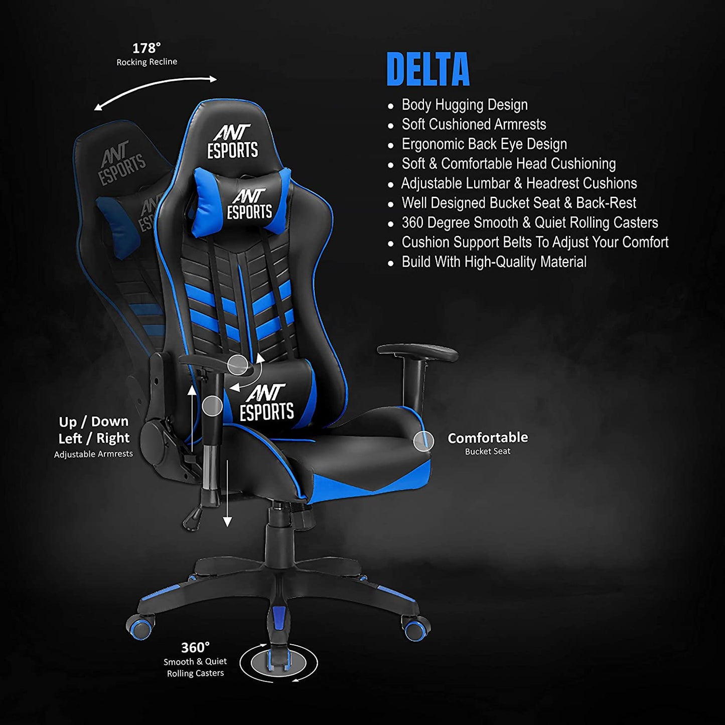 ant esports royale gaming chair