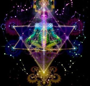 Merkaba with human inside. Healing with Hannah Meorah Boca Raton Florida