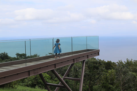 子供も大喜びの絶景映えスポットは静岡県の伊豆にあります。海と自然を見下ろして子連れカフェでまったり。