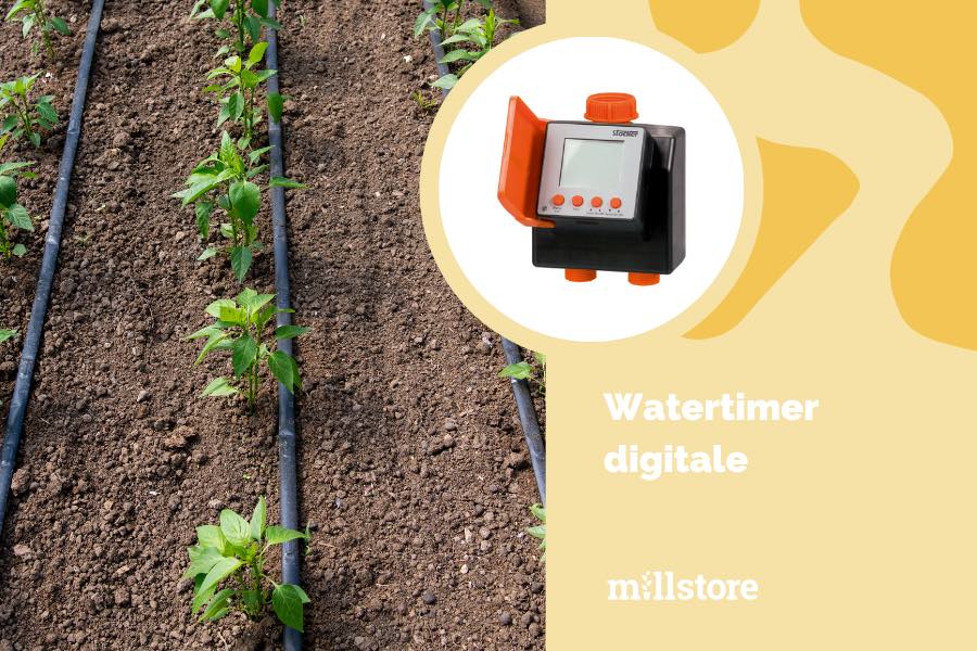 Irrigazione watertimer digitale - rimedi orto biologici