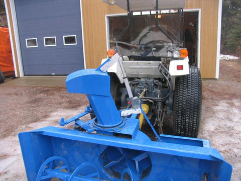 Souffleuse à neige avec actionneur linéaire - John Deer