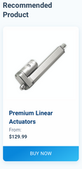 Produto recomendado, Atuador Linear Premium