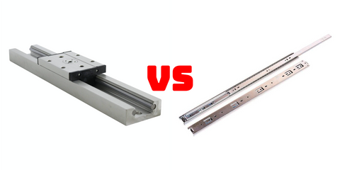 mostrar consola gusano Linear Guides VS Drawer Slides | FIRGELLI