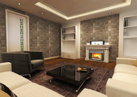 Fireplace Hide-Away TV