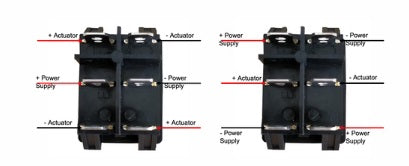 How to connect a brushed motor to a switch