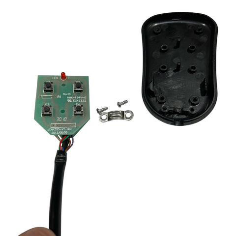 HOW TO GET TO THE BARE WIRES IN THE TV LIFT CONTROLLER step 4