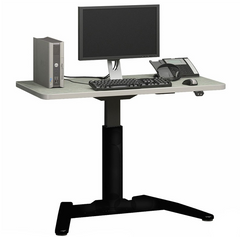 One-Leg Sit Stand Desk Lift