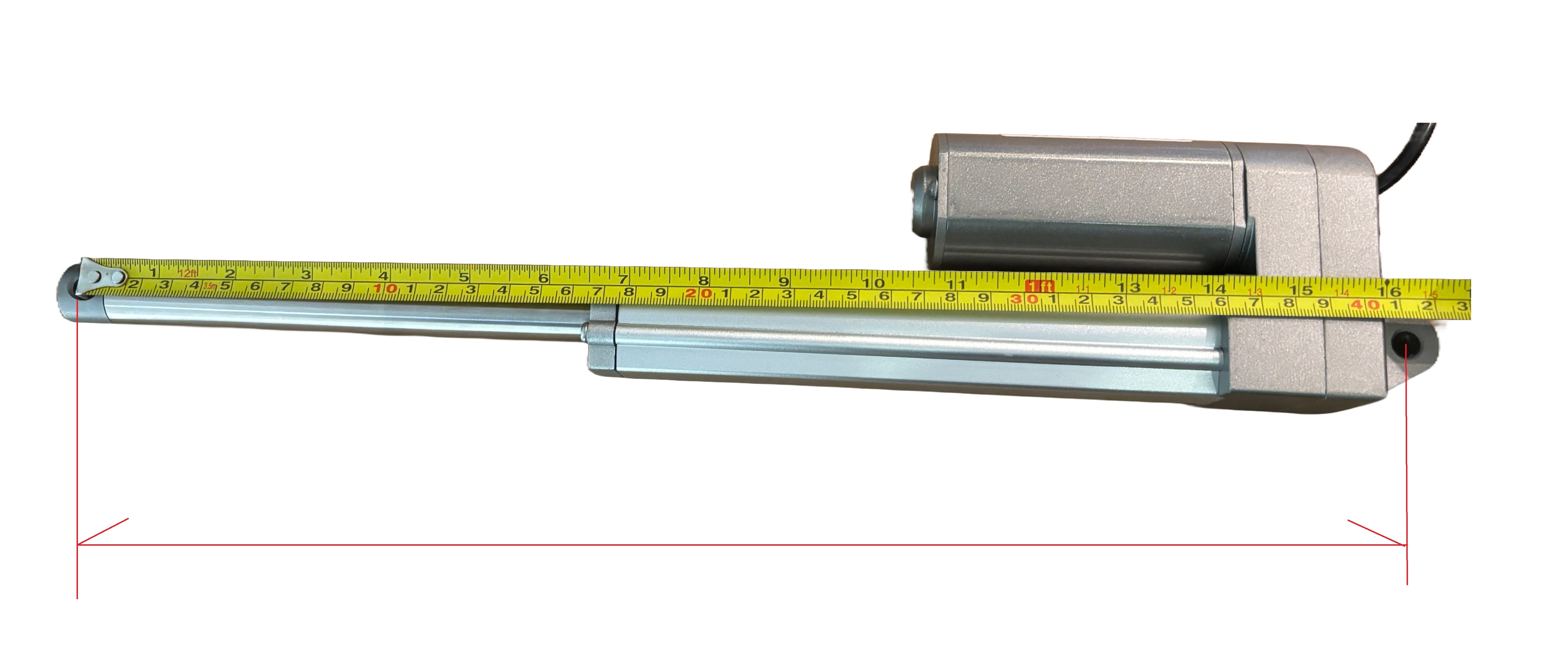 measuring actuator open