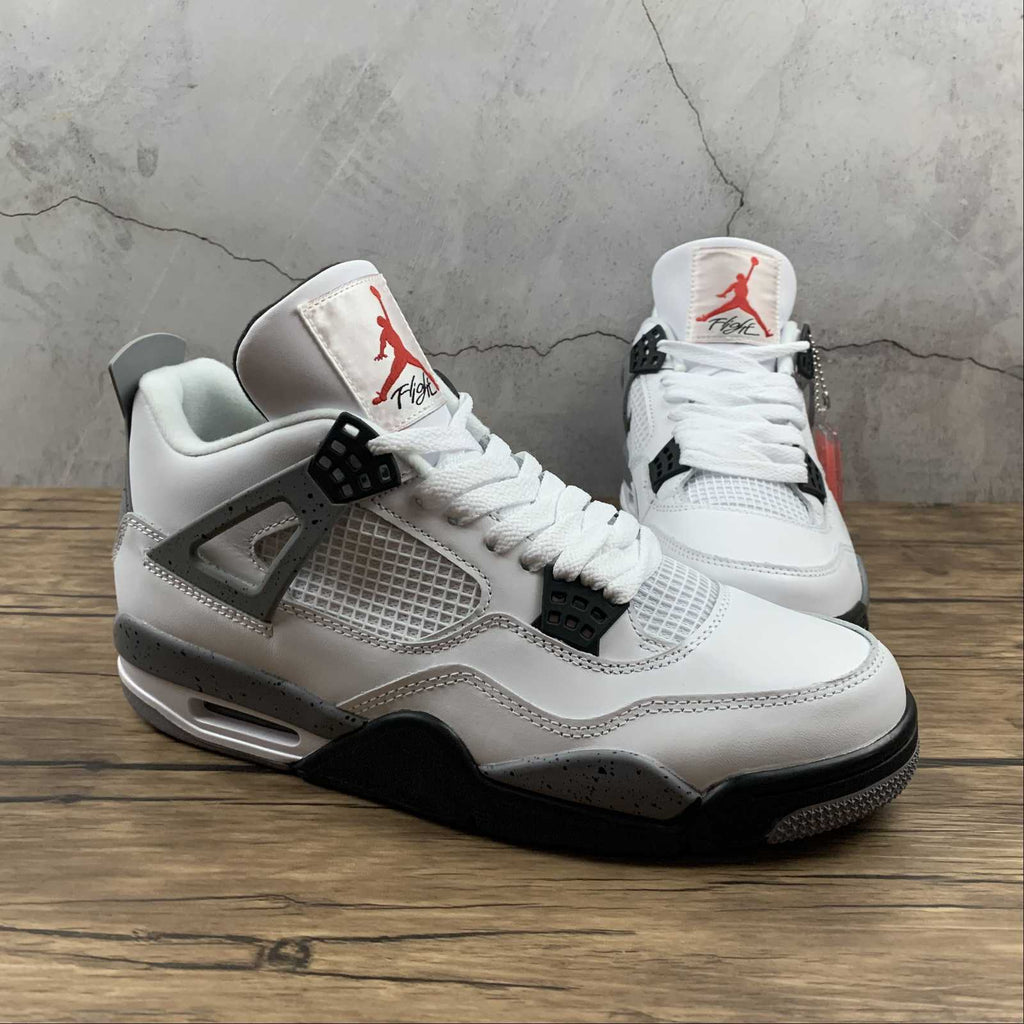 air jordan retro 4 white cement