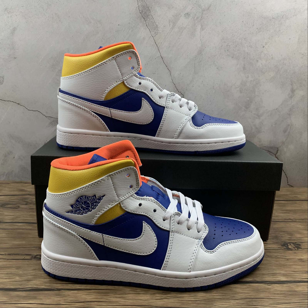 royal blue laser orange jordan 1