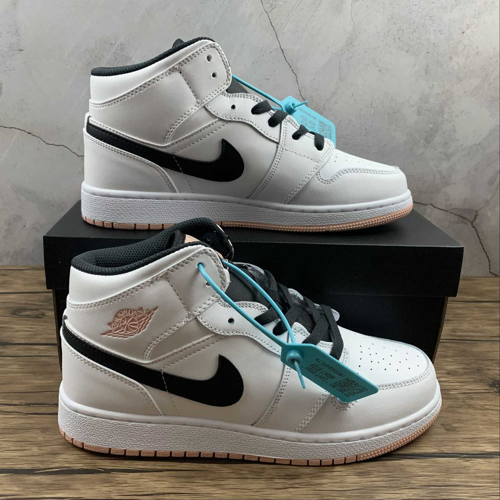 white arctic orange air jordan 1