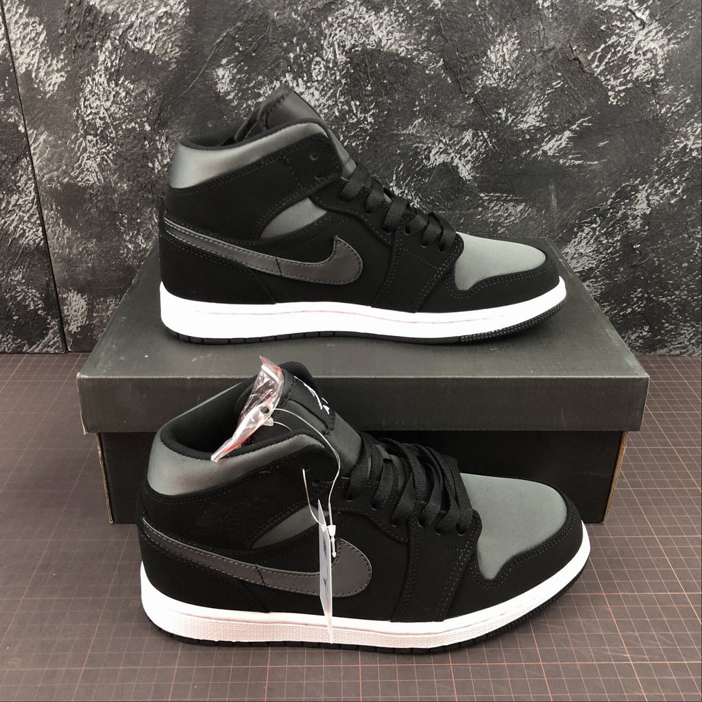 jordan 1 mid nylon black anthracite