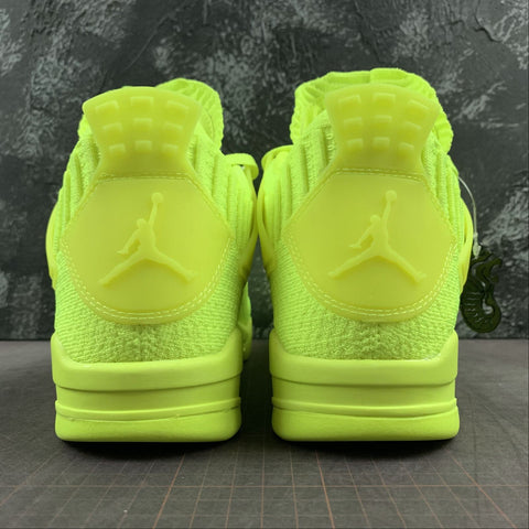 neon yellow jordan 4