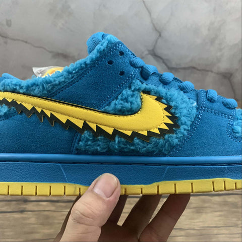 grateful dead x nike sb dunk low blue