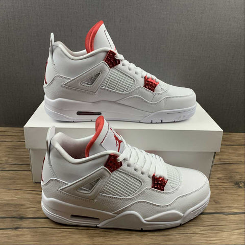 white university red jordan 4