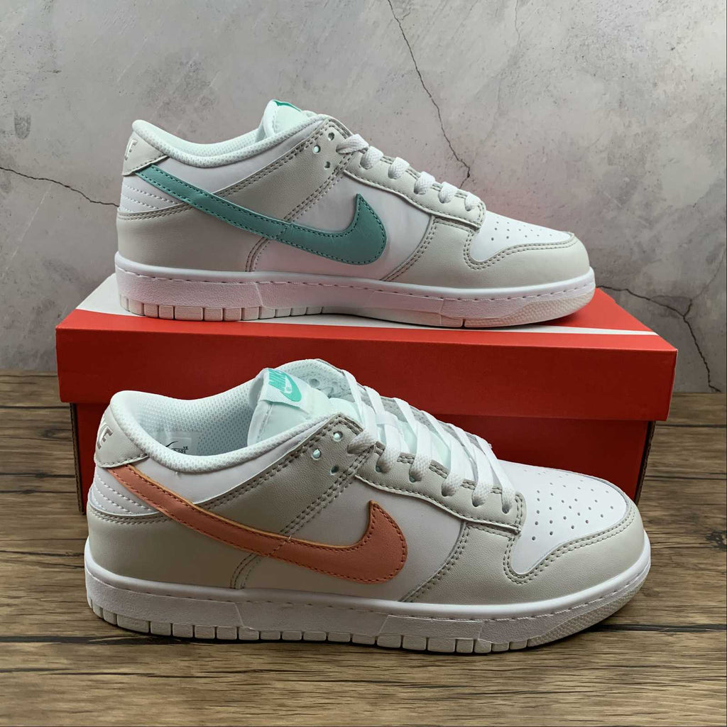 nike dunk low aqua peach