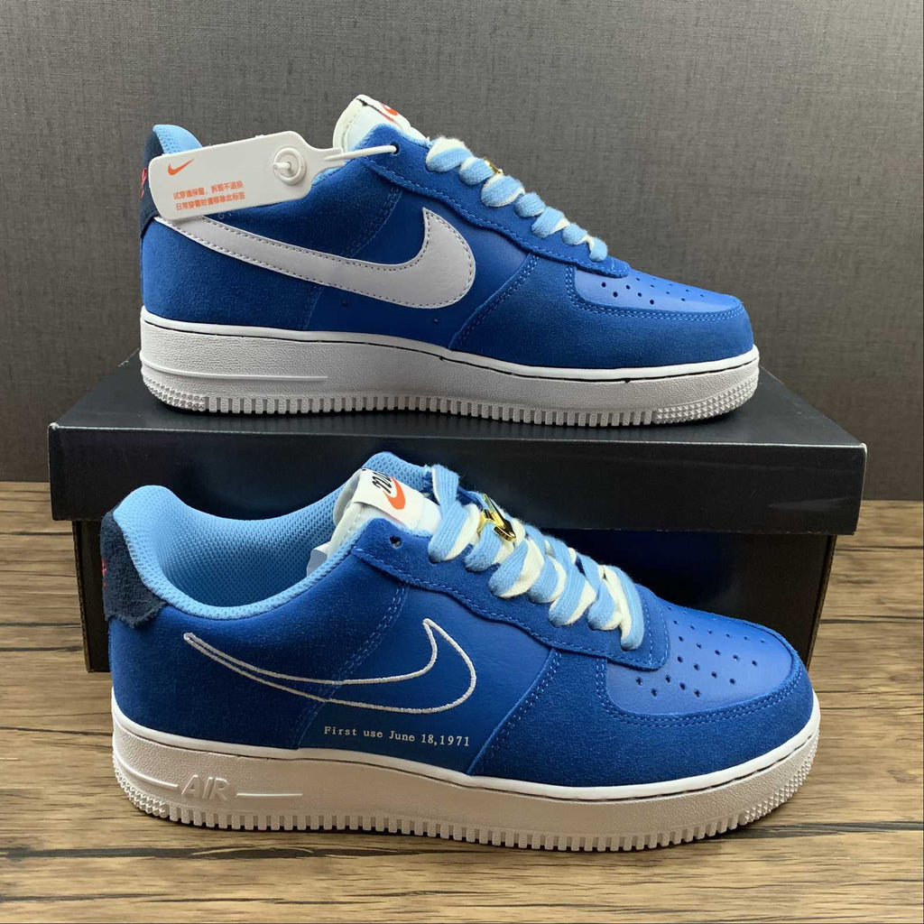 nike air force 1 low first use university blue