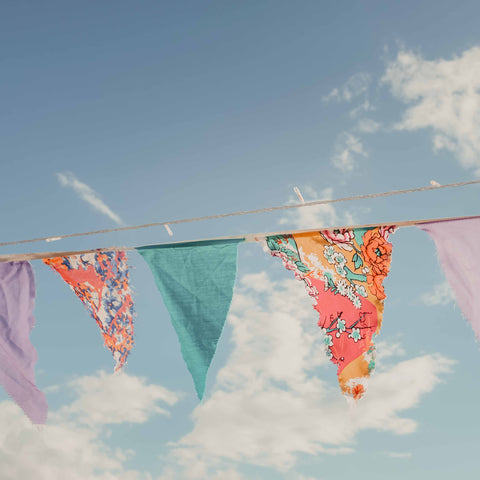 DIY Recycled Bunting