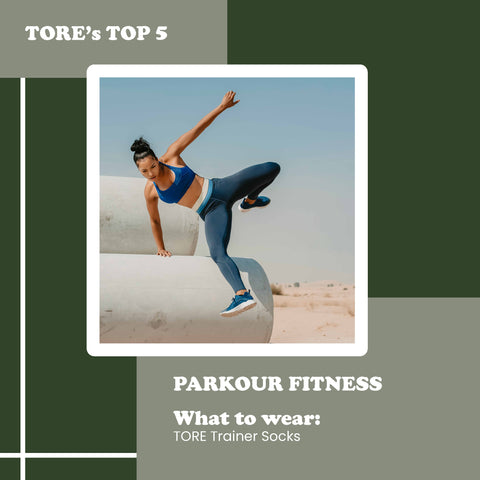 Parkour Fitness Classes - What to wear - Tore Trainer Socks