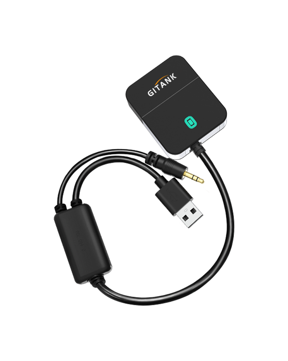 GITANK Bluetooth 5.0 aptX-HD Adapter with Y for BMW and Coo
