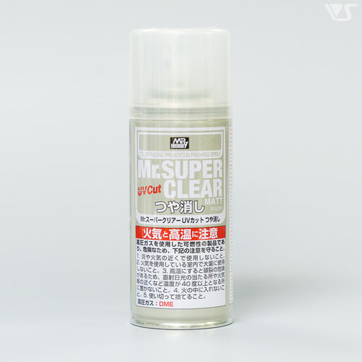 Gundam Gang] Mr. Hobby Super Clear Top Coat UV Cut Semi Gloss Flat B513  B514 B516