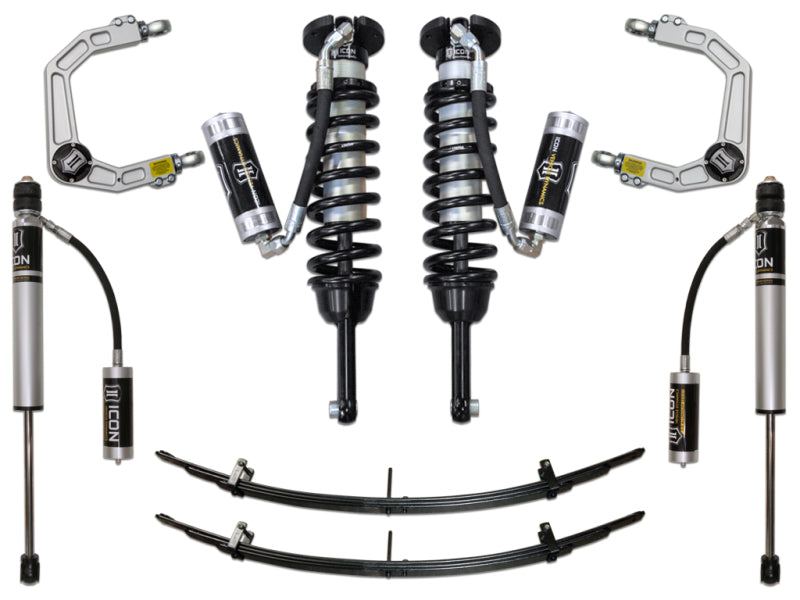 ICON 05-15 Toyota Tacoma 0-3.5in/2016+ Toyota Tacoma 0-2.75in Stg 4 Suspension System w/Billet Uca - DDP Motorsports product image