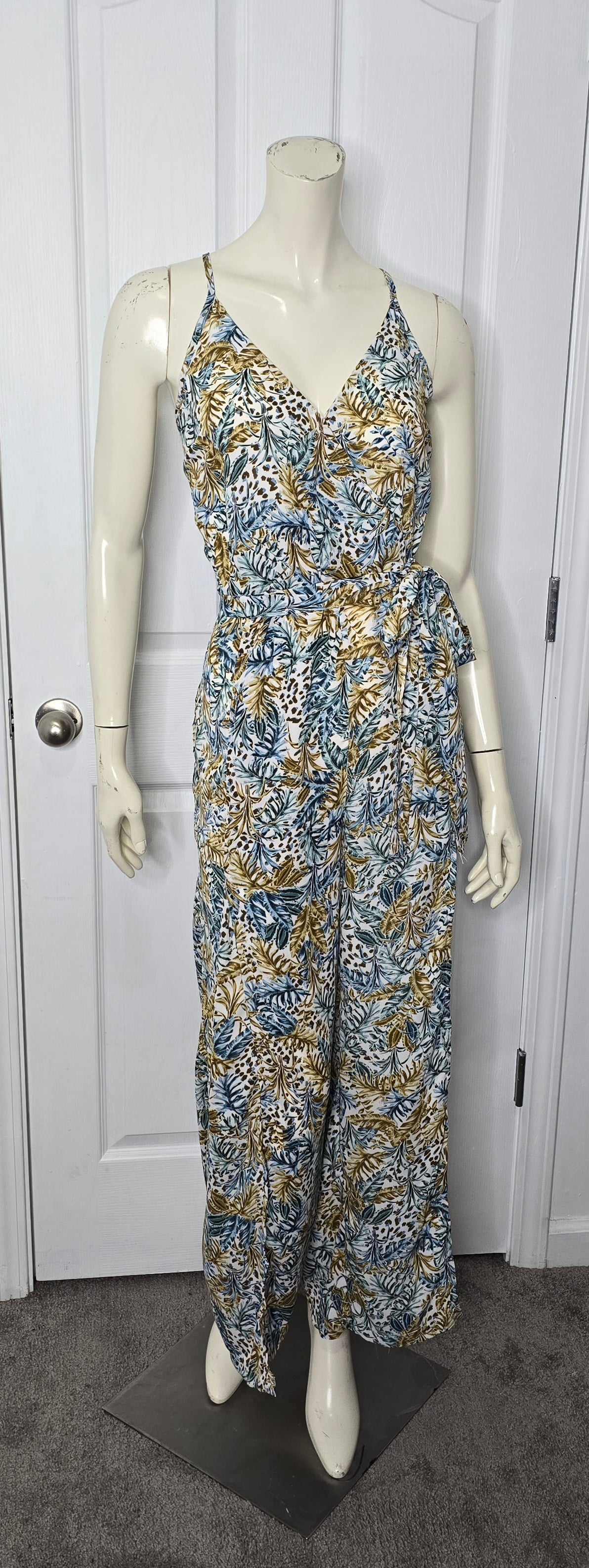 Toxik Beach Bliss Split Leg Jumpsuit Sz M