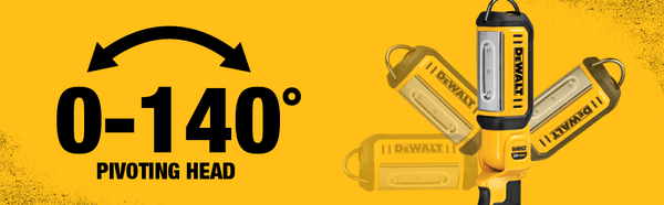 DEWALT DCL050 20V MAX* LED Handheld Area Light (Tool Only)