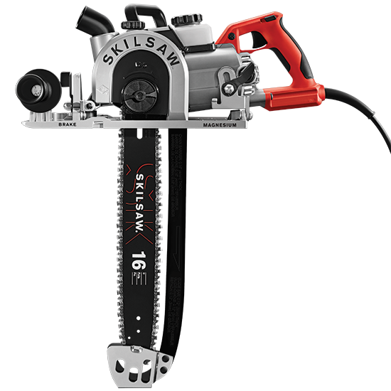 SKIL SPT55-11 16” WD Sawsquatch Carpentry Chainsaw w/ stand