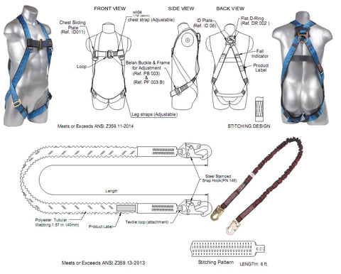 KStrong Full Body Harness