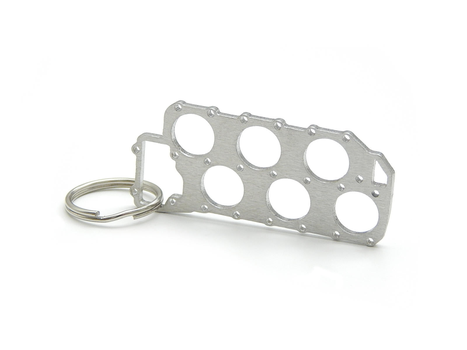 Miniature of a Head Gasket for BMW B57 Keychain Stainless Steel brushed –  DisagrEE