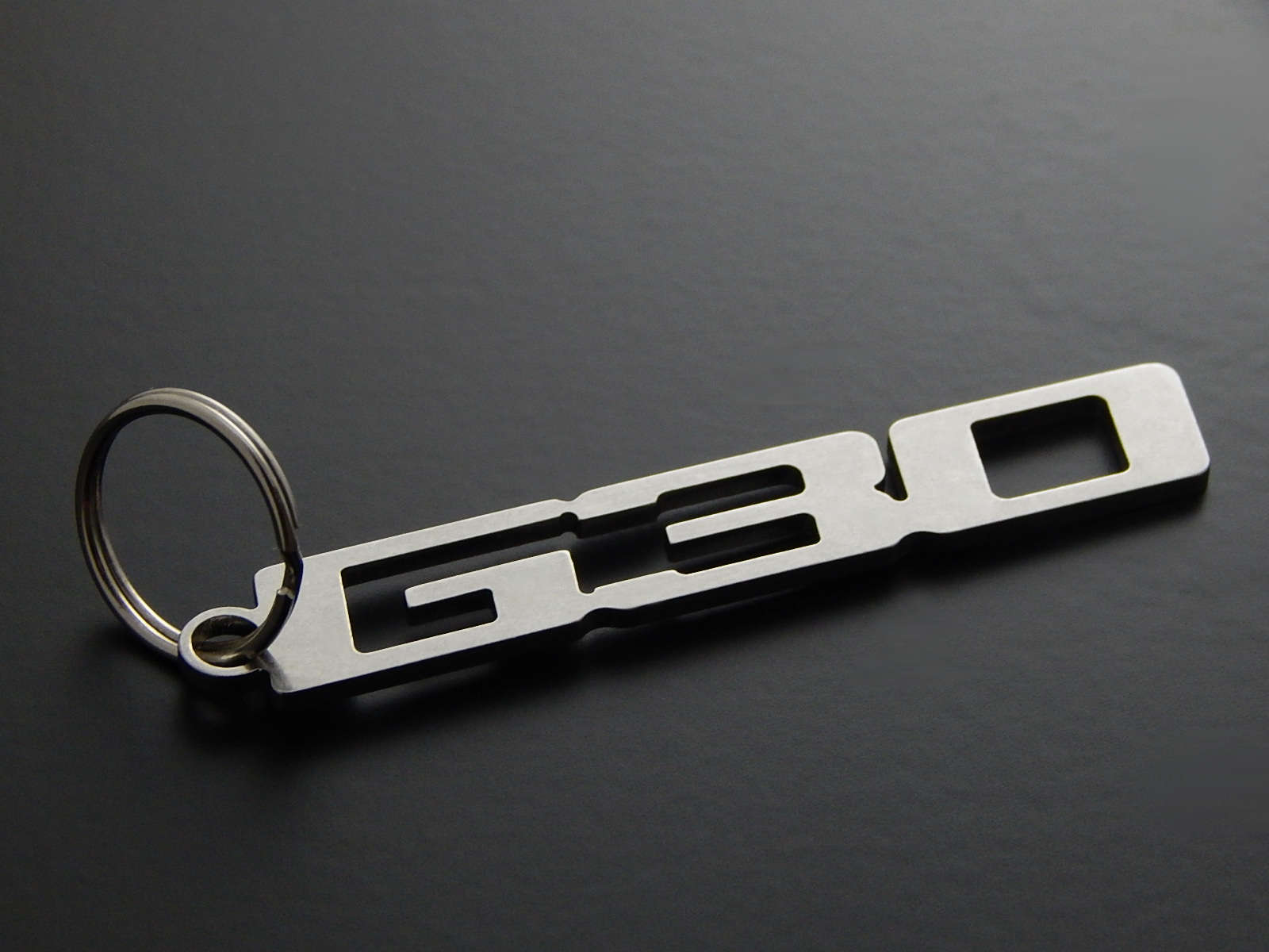 E46 Keychain Stainless Steel brushed – DisagrEE