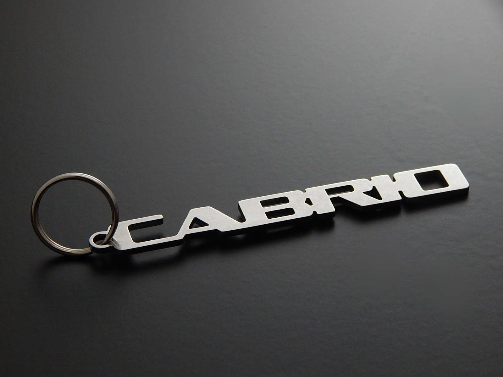 Keychain for Audi 80 Stainless Steel brushed – DisagrEE