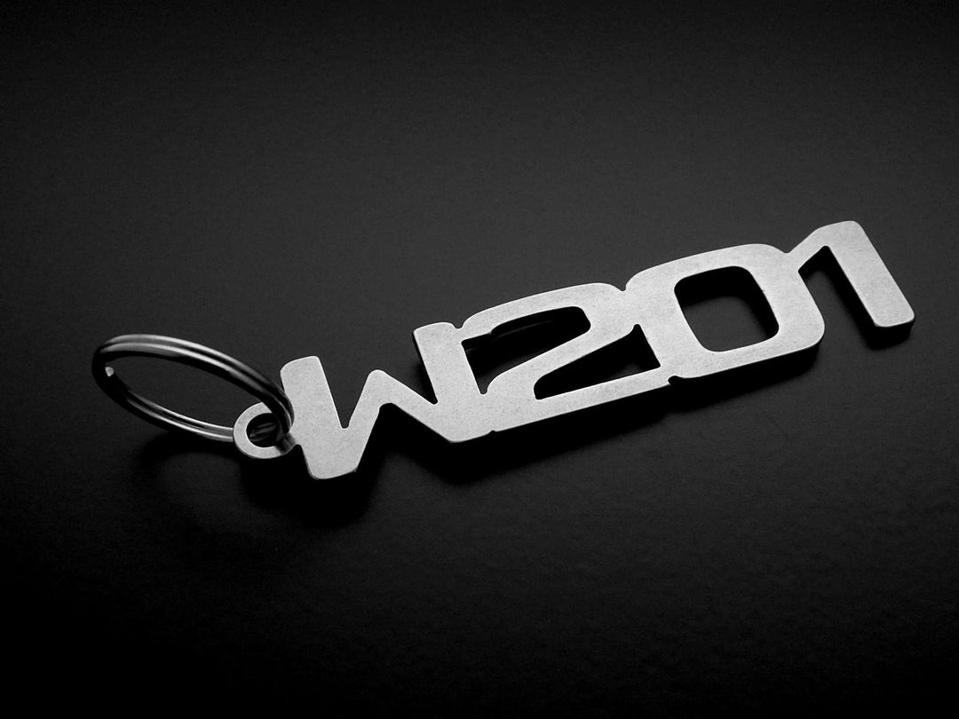 Keychain for Audi 80 Stainless Steel brushed – DisagrEE