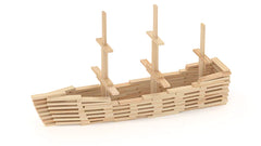 wood plank build idea 5