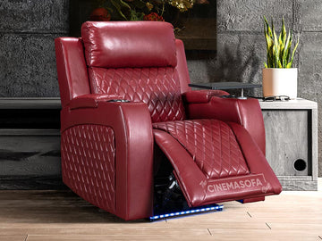 red recliner chair