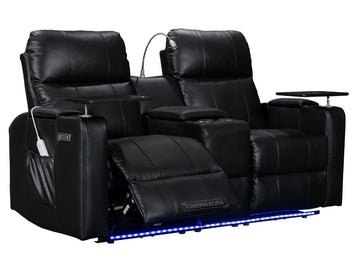 movie theater loveseat recliners