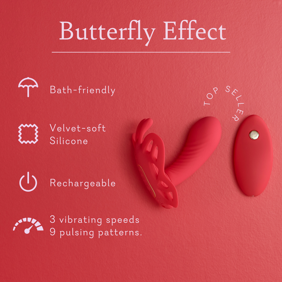 Butterfly Effect Remote Controlled Vibrator From Pure Romance 