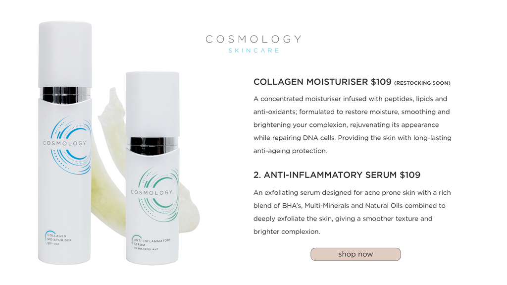 Shop the Cosmology Skincare products that transformed Natalie's skin!