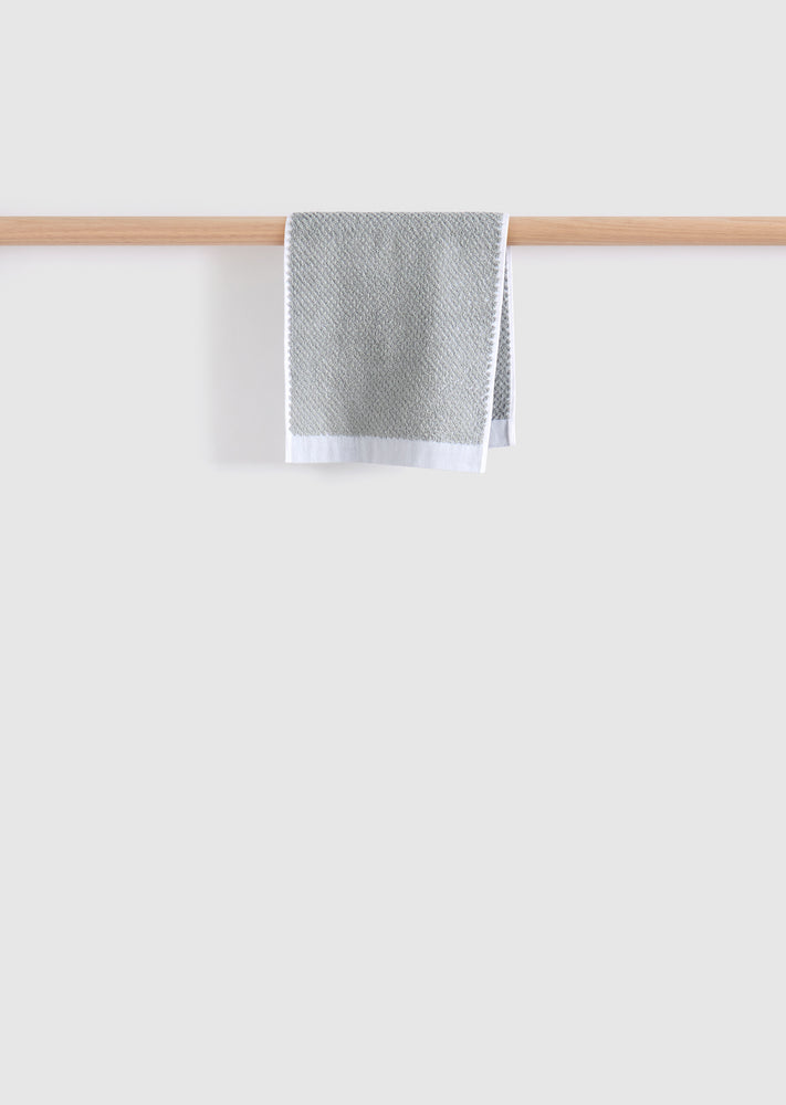 Organic Cotton Hand Towel in Caper/Chalk Lake House Stripe – The Primary  Essentials