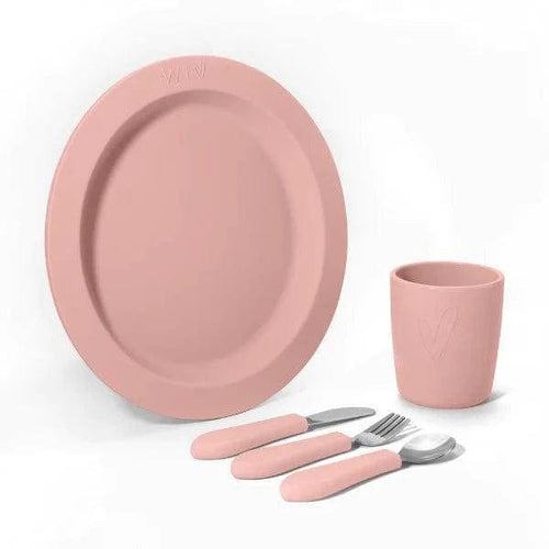 Fancy 5 piece silicone Dinnerset by Wild Indiana