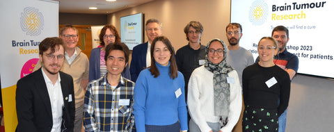 Photo of the Brain Tumour Research funded team from Imperial College London