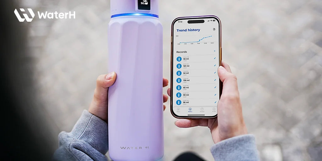 time tracker water bottle