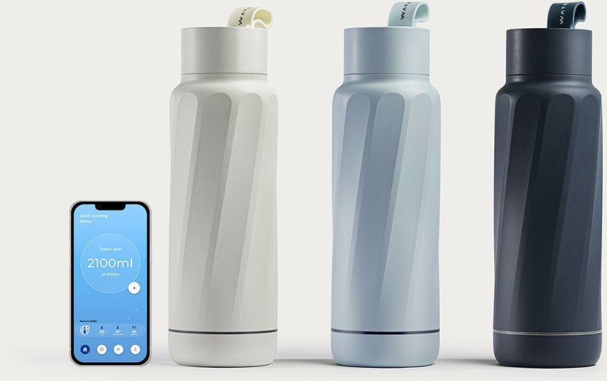 WaterH all-in-one smart water bottle makes hydration easy with
