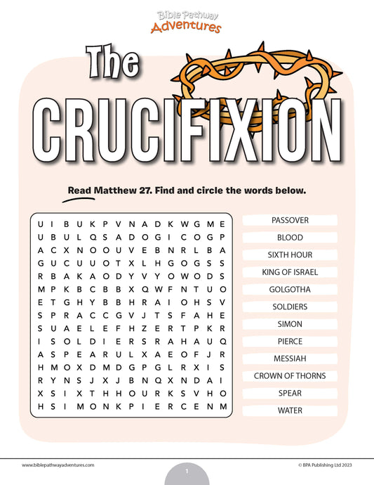 prodigal son word search